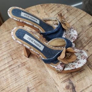 Steve madden slip on heels